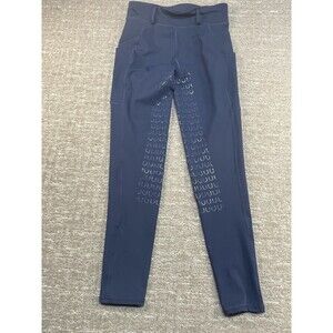Navy Blue L Large equestrian riding tights Leggings Pants Horse Cowgirl Women